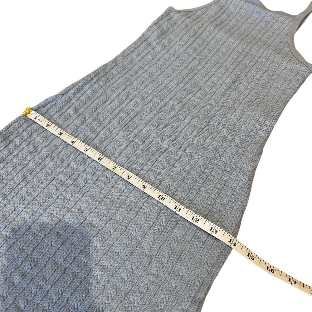 Zara blue knitted halter bodycon dress knit Size Small - Picture 9 of 14